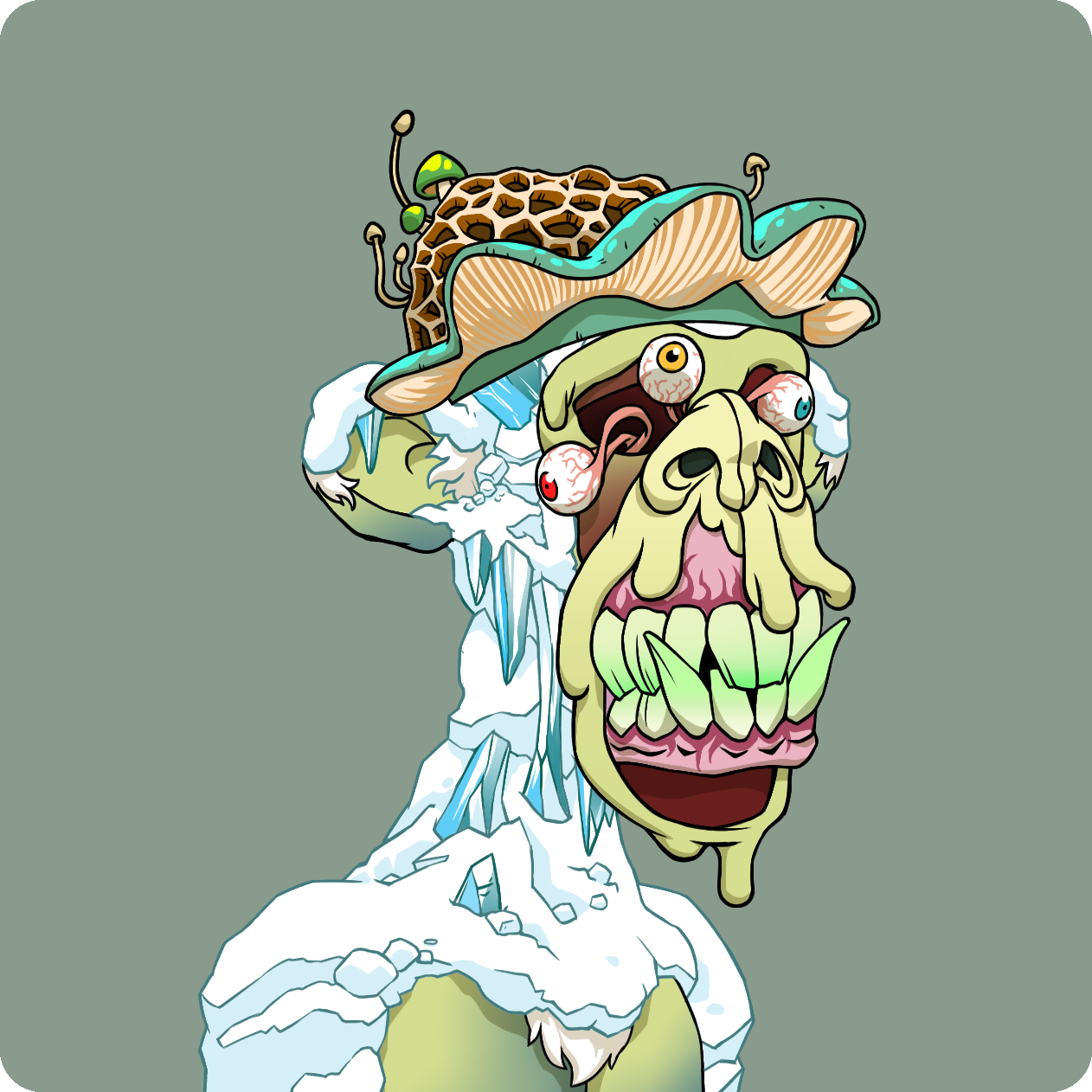 Yuga Labs - Mutant Ape Yacht Club - NFT # 3321