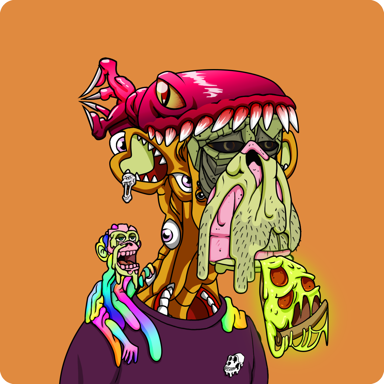 Yuga Labs - Mutant Ape Yacht Club - NFT # 205