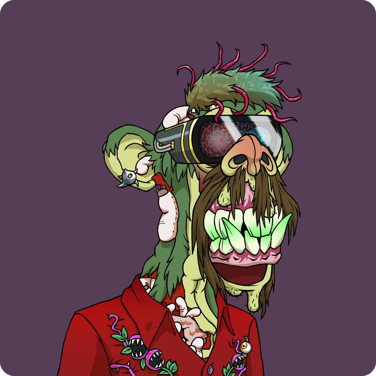 Yuga Labs - Mutant Ape Yacht Club - NFT # 3859