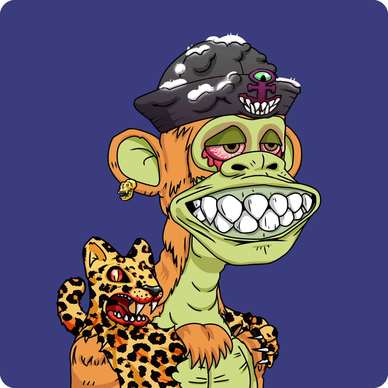 Yuga Labs - Mutant Ape Yacht Club - NFT # 174