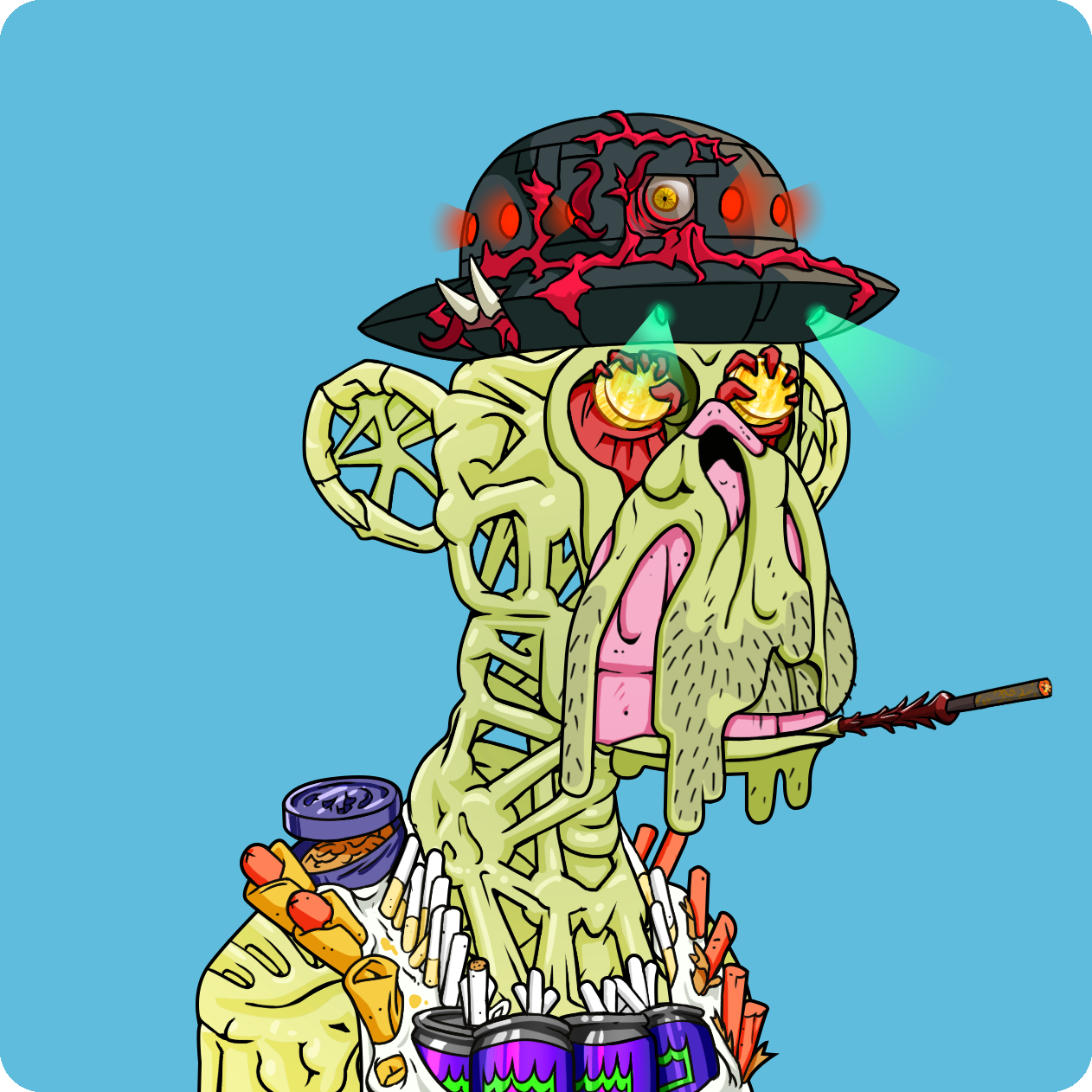 Yuga Labs - Mutant Ape Yacht Club - NFT # 22952