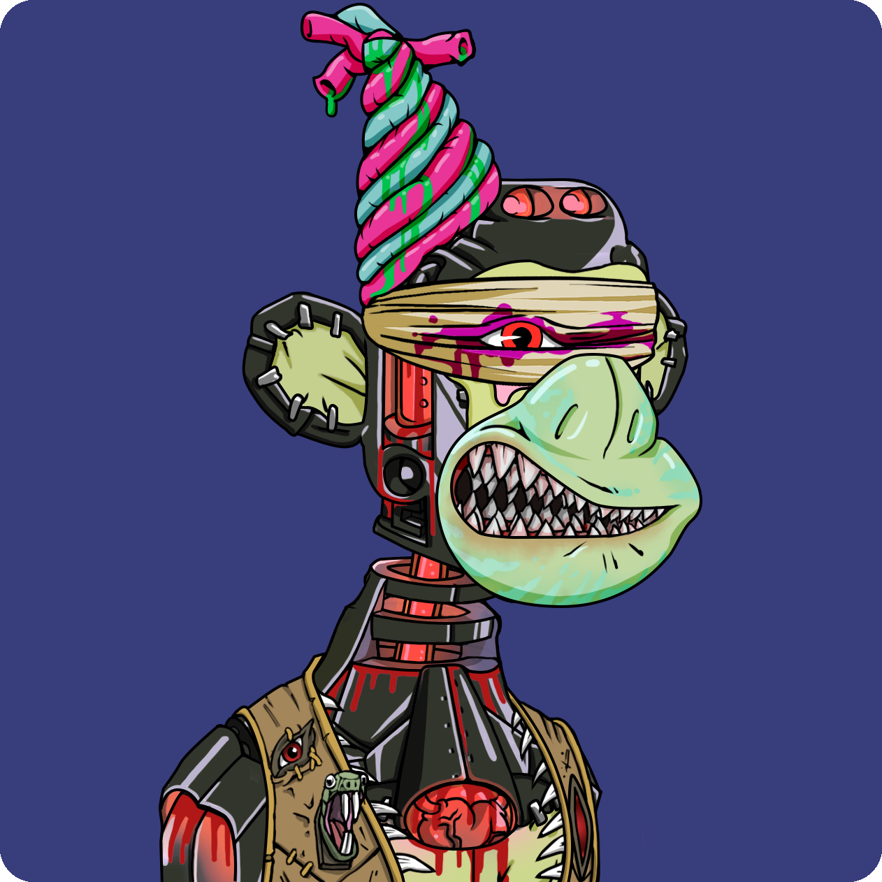 Yuga Labs - Mutant Ape Yacht Club - NFT # 17792