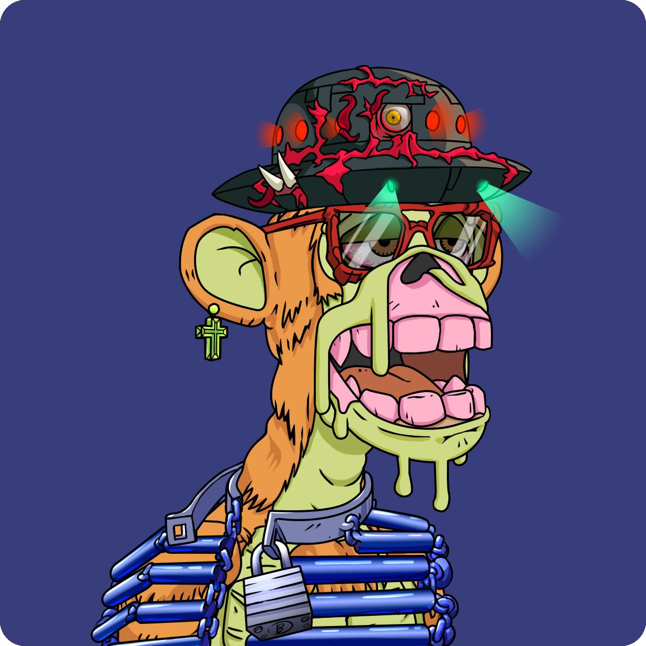 Yuga Labs - Mutant Ape Yacht Club - NFT # 10674