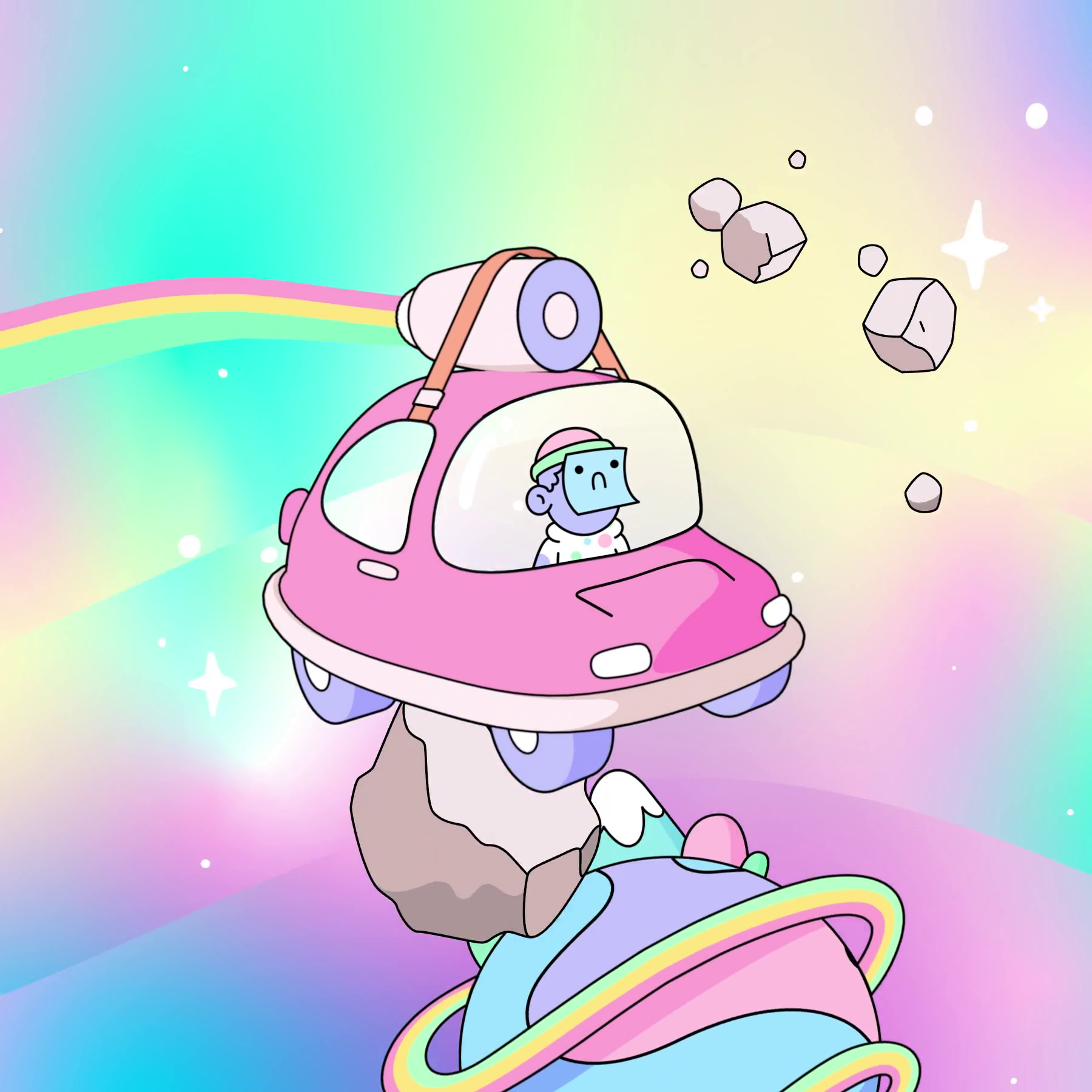 The Doodles Founders - Space Doodles - Space Doodle #9985 - NFT # 9985