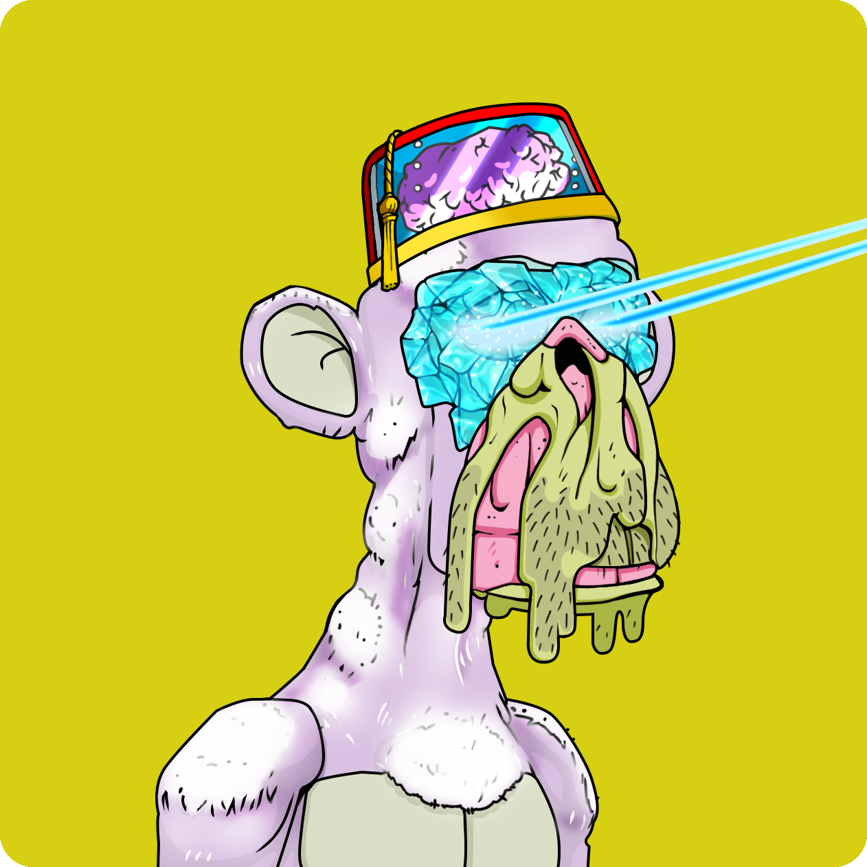 Yuga Labs - Mutant Ape Yacht Club - NFT # 13722