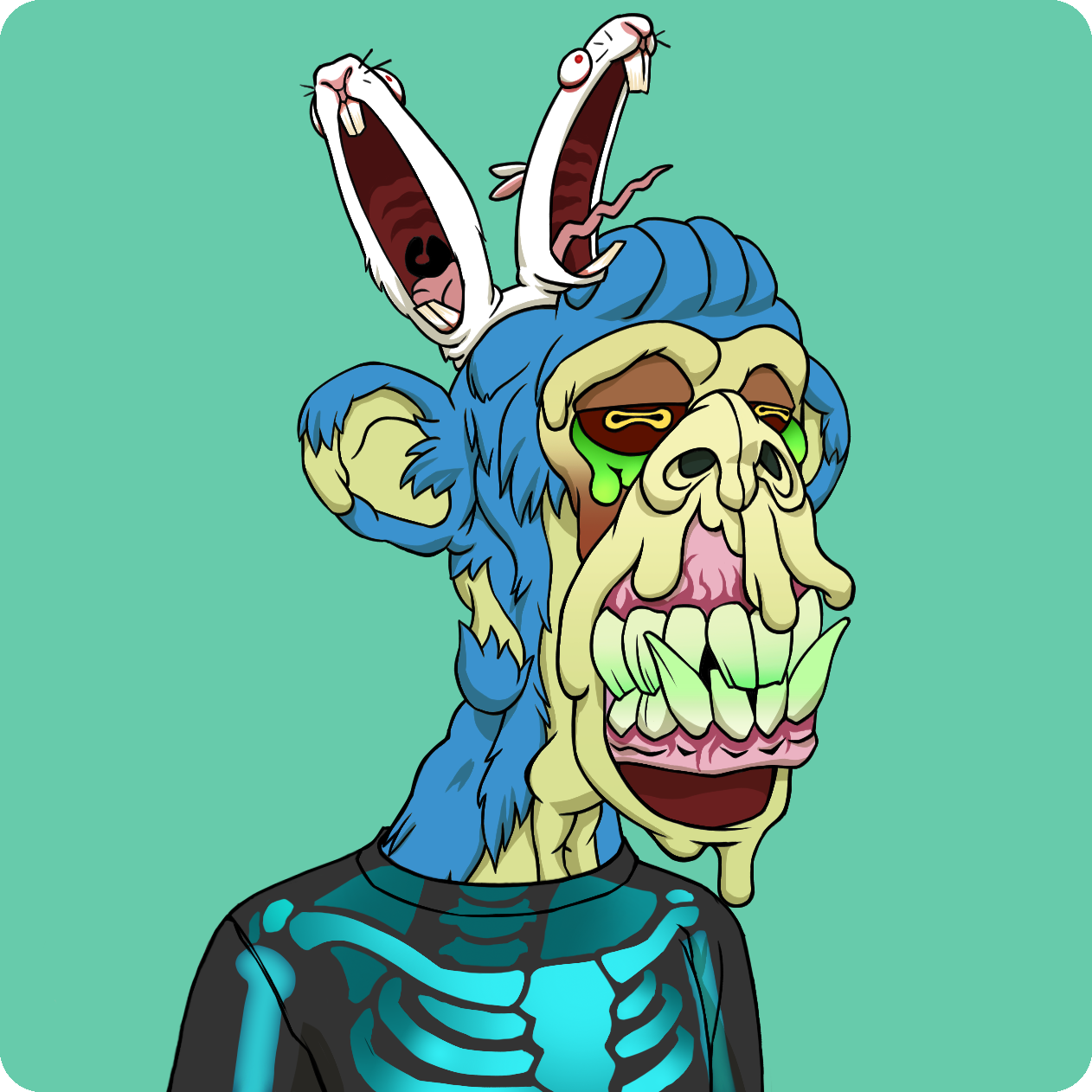 Yuga Labs - Mutant Ape Yacht Club - NFT # 3081