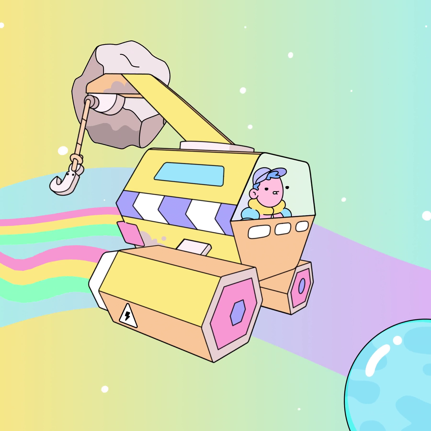 The Doodles Founders - Space Doodles - Space Doodle #314 - NFT # 314