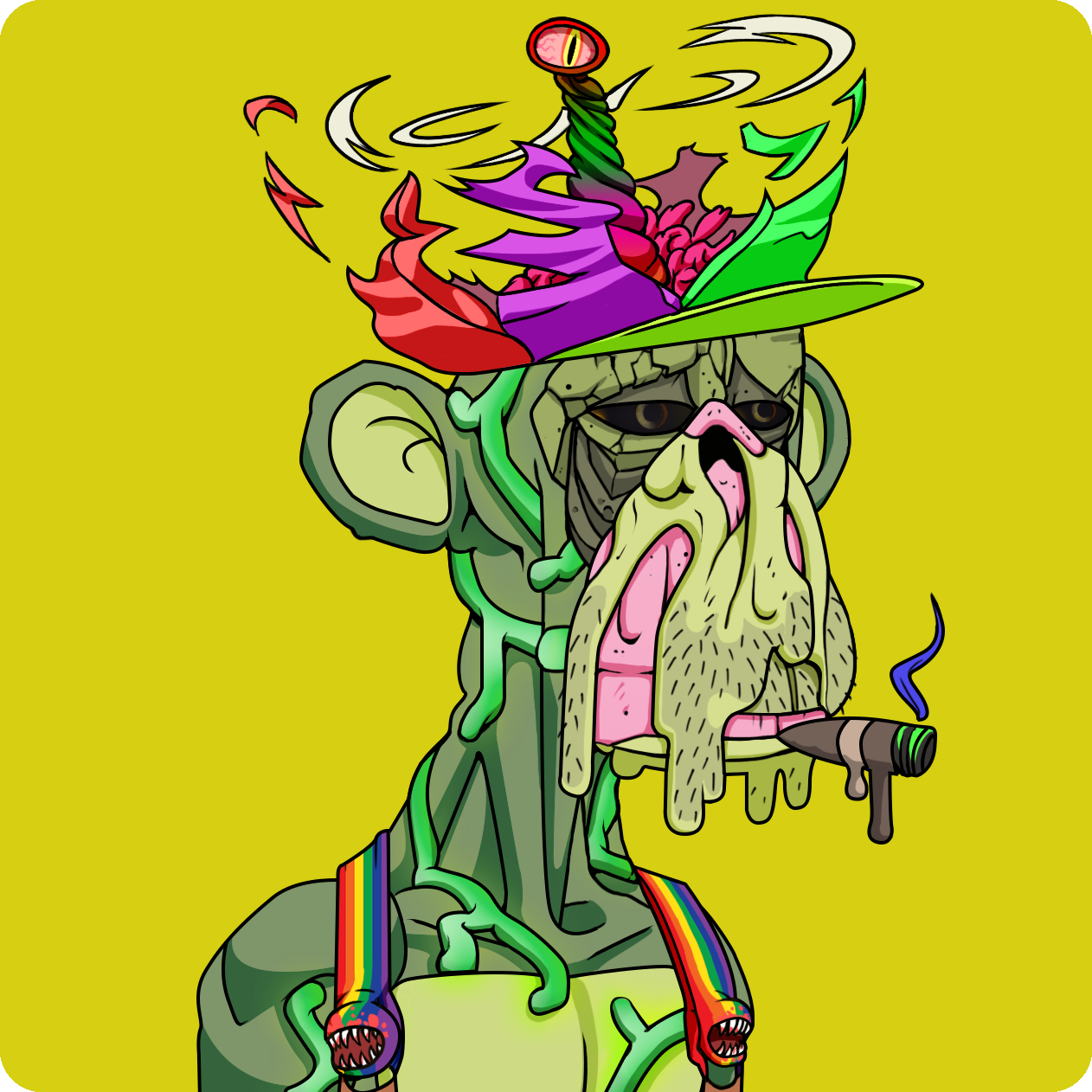 Yuga Labs - Mutant Ape Yacht Club - NFT # 2624