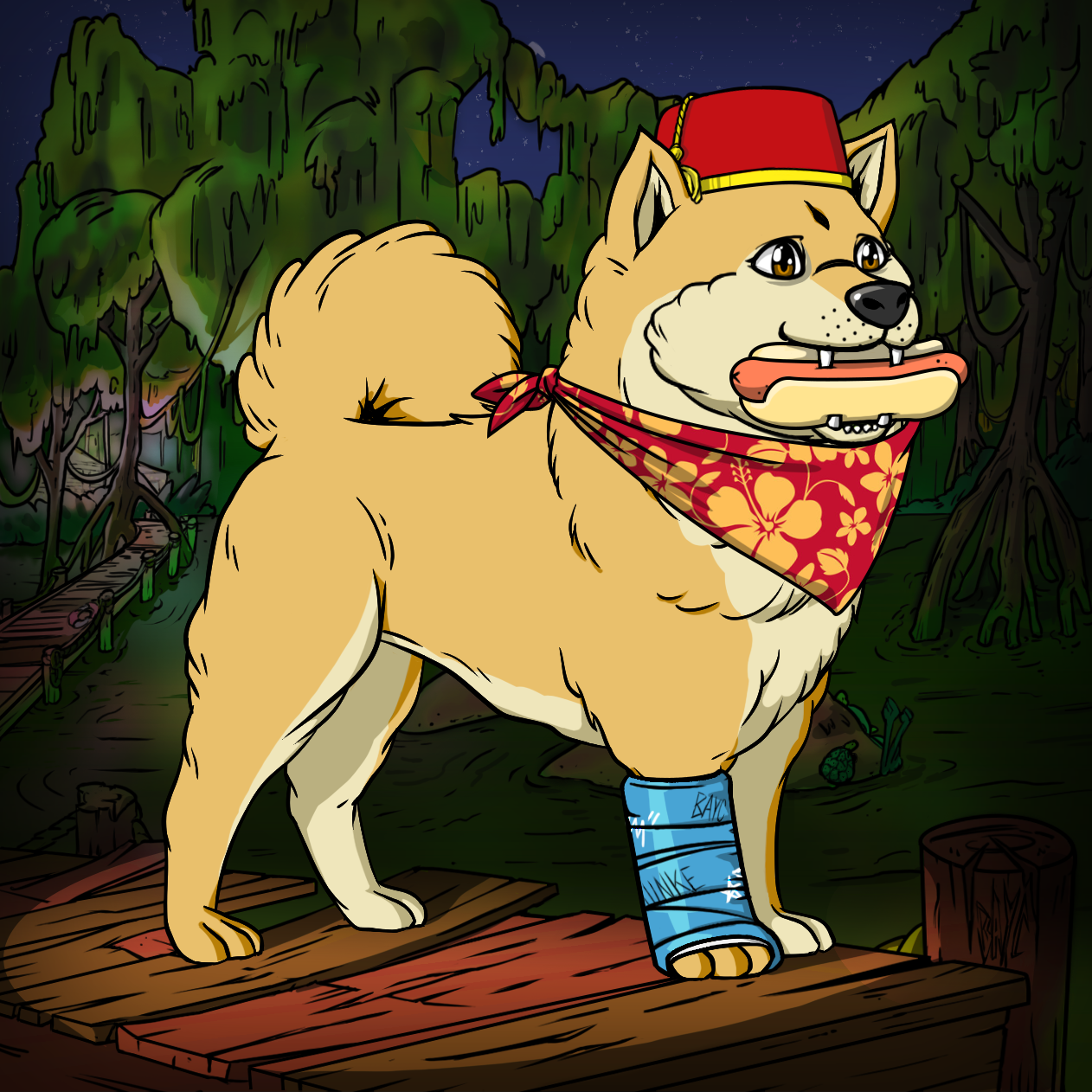 Yuga Labs - Bored Ape Kennel Club - NFT # 1044