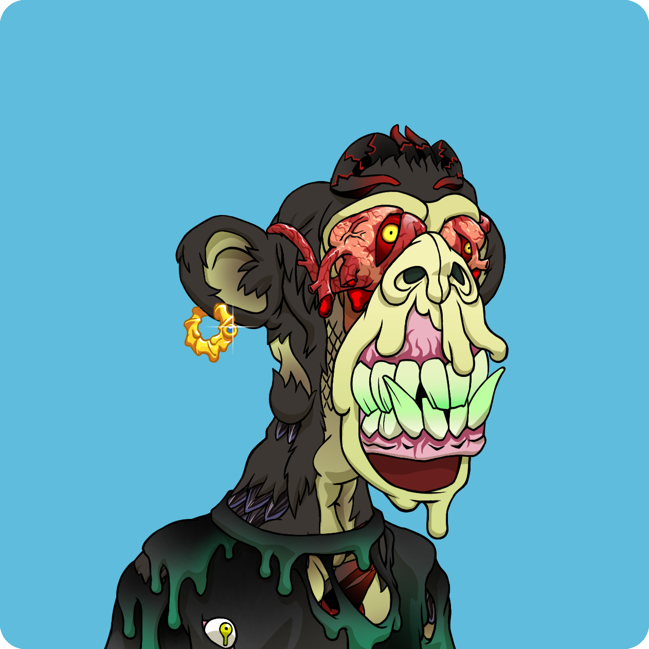 Yuga Labs - Mutant Ape Yacht Club - NFT # 19259