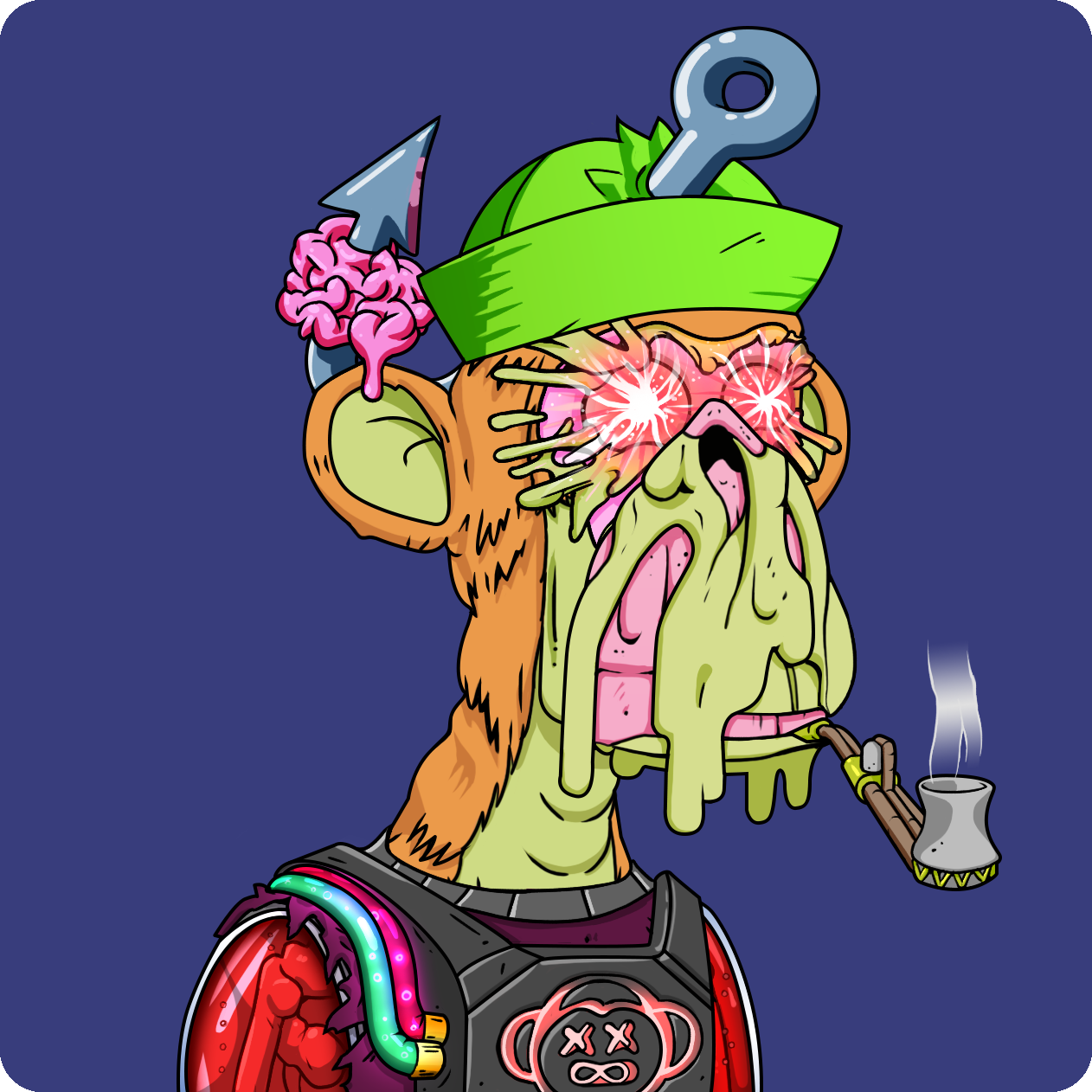 Yuga Labs - Mutant Ape Yacht Club - NFT # 8395