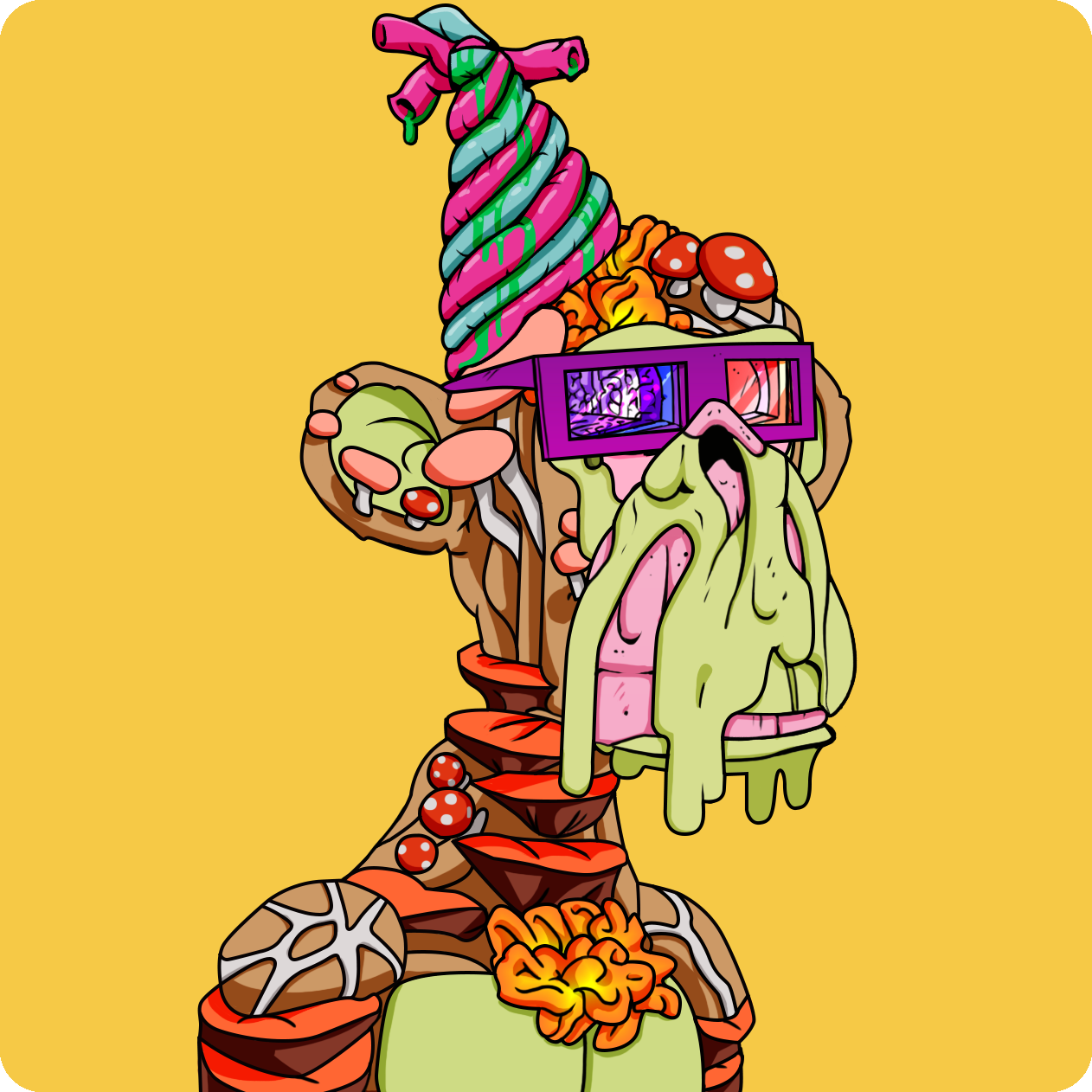 Yuga Labs - Mutant Ape Yacht Club - NFT # 1069