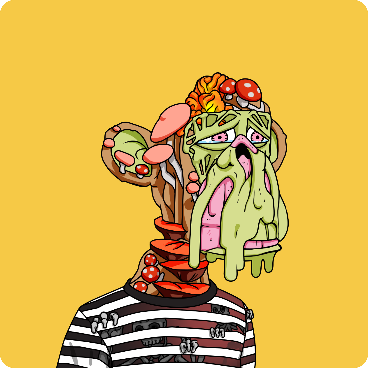 Yuga Labs - Mutant Ape Yacht Club - NFT # 3381