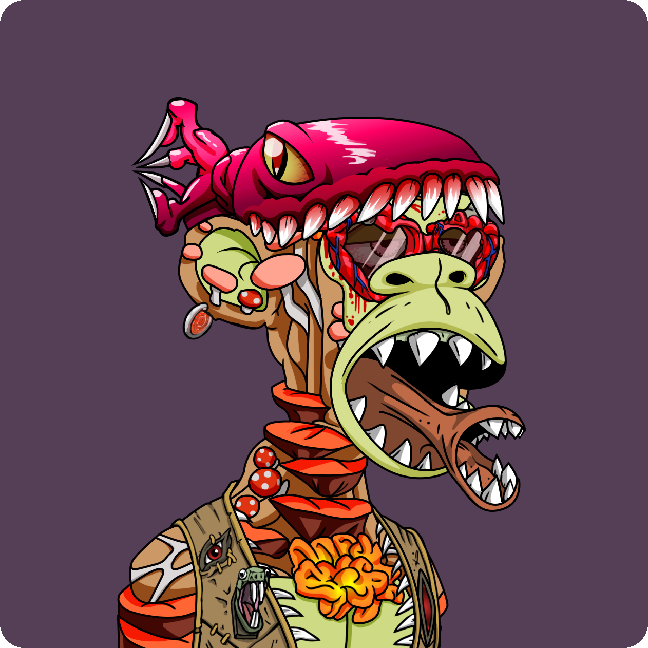 Yuga Labs - Mutant Ape Yacht Club - NFT # 1153