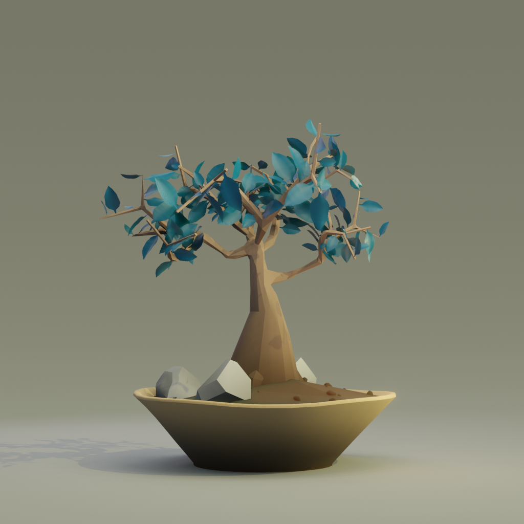 ZENFT Garden Society - Bonsai - Bonsai #8490 - NFT # 8490