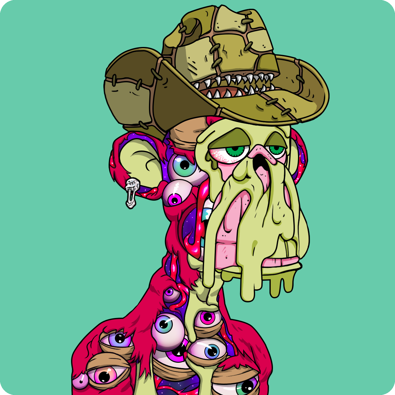 Yuga Labs - Mutant Ape Yacht Club - NFT # 13956