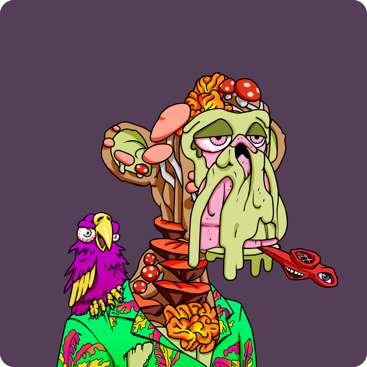 Yuga Labs - Mutant Ape Yacht Club - NFT # 9826