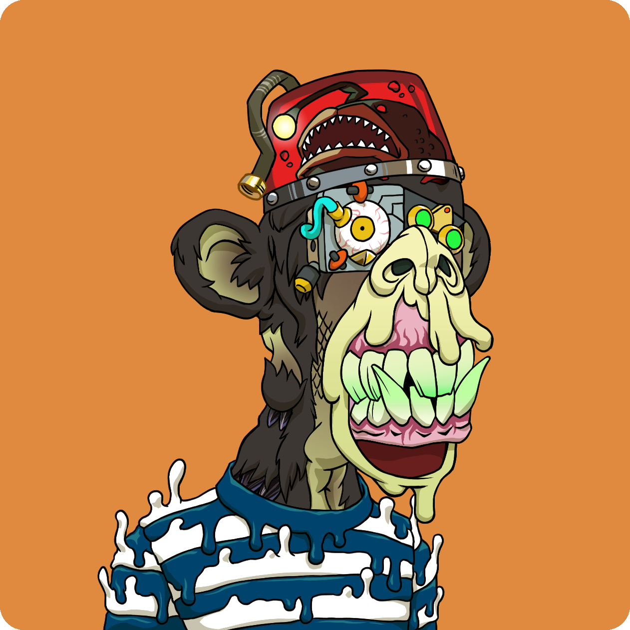 Yuga Labs - Mutant Ape Yacht Club - NFT # 8580