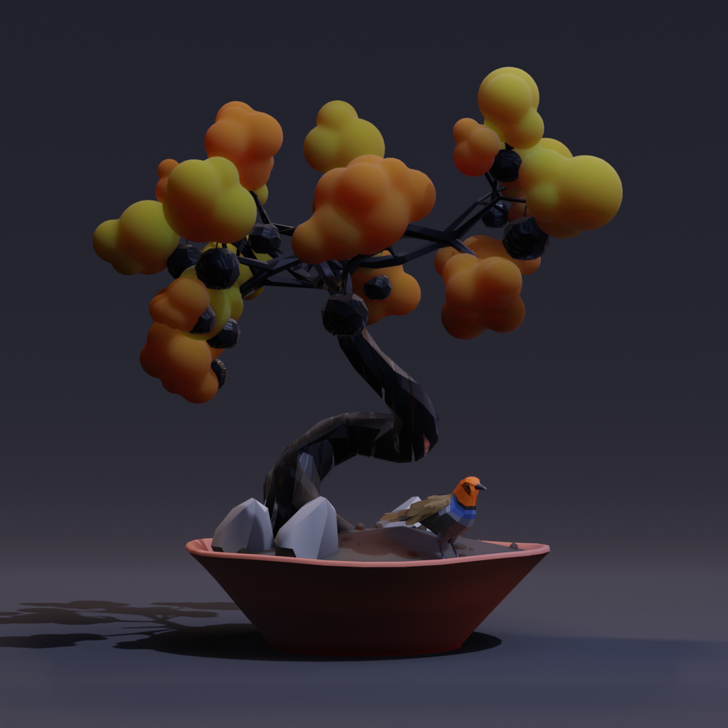 ZENFT Garden Society - Bonsai - Bonsai #8723 - NFT # 8723