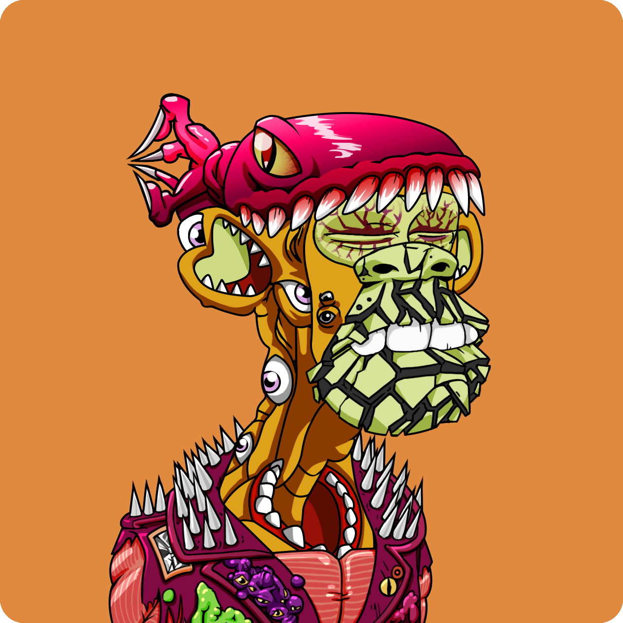 Yuga Labs - Mutant Ape Yacht Club - NFT # 2459