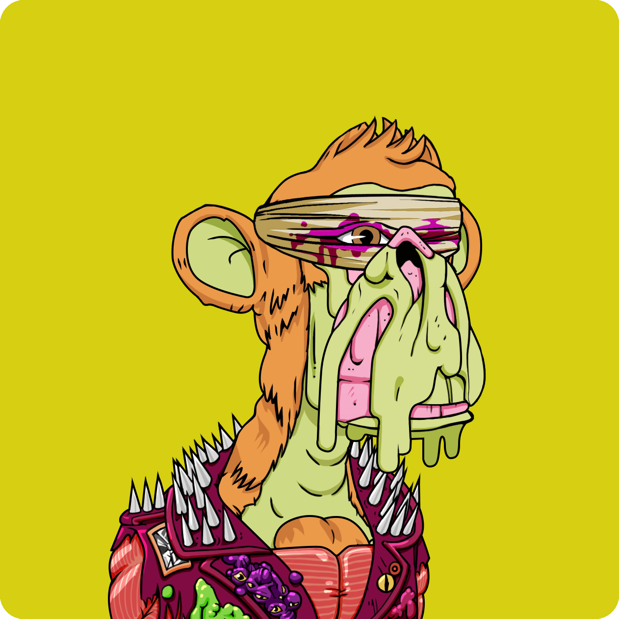 Yuga Labs - Mutant Ape Yacht Club - NFT # 7662