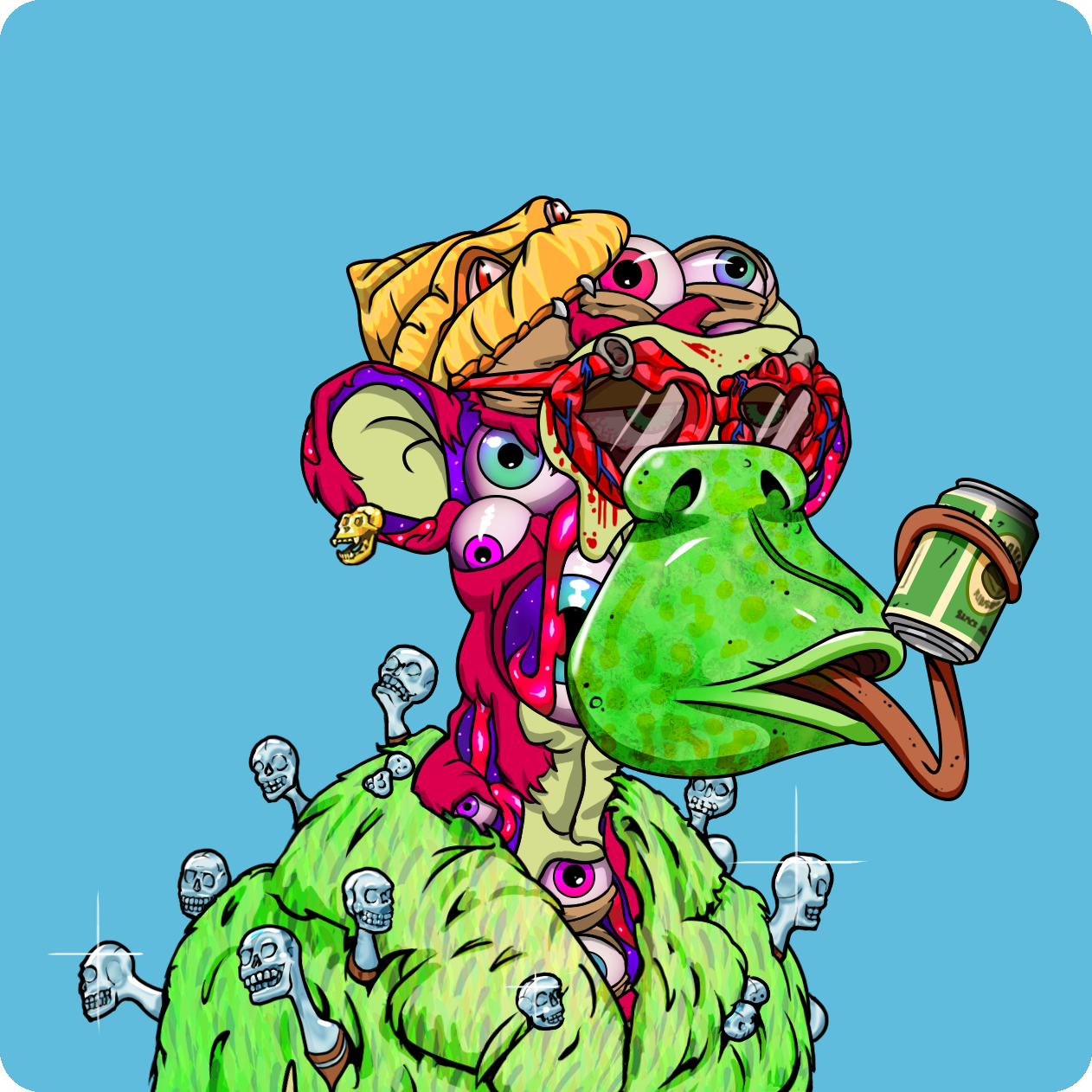 Yuga Labs - Mutant Ape Yacht Club - NFT # 15322