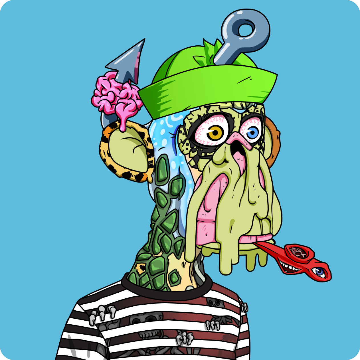 Yuga Labs - Mutant Ape Yacht Club - NFT # 3119