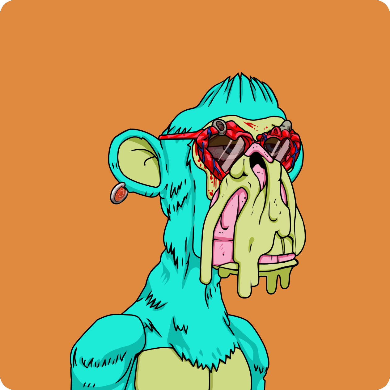 Yuga Labs - Mutant Ape Yacht Club - NFT # 1814