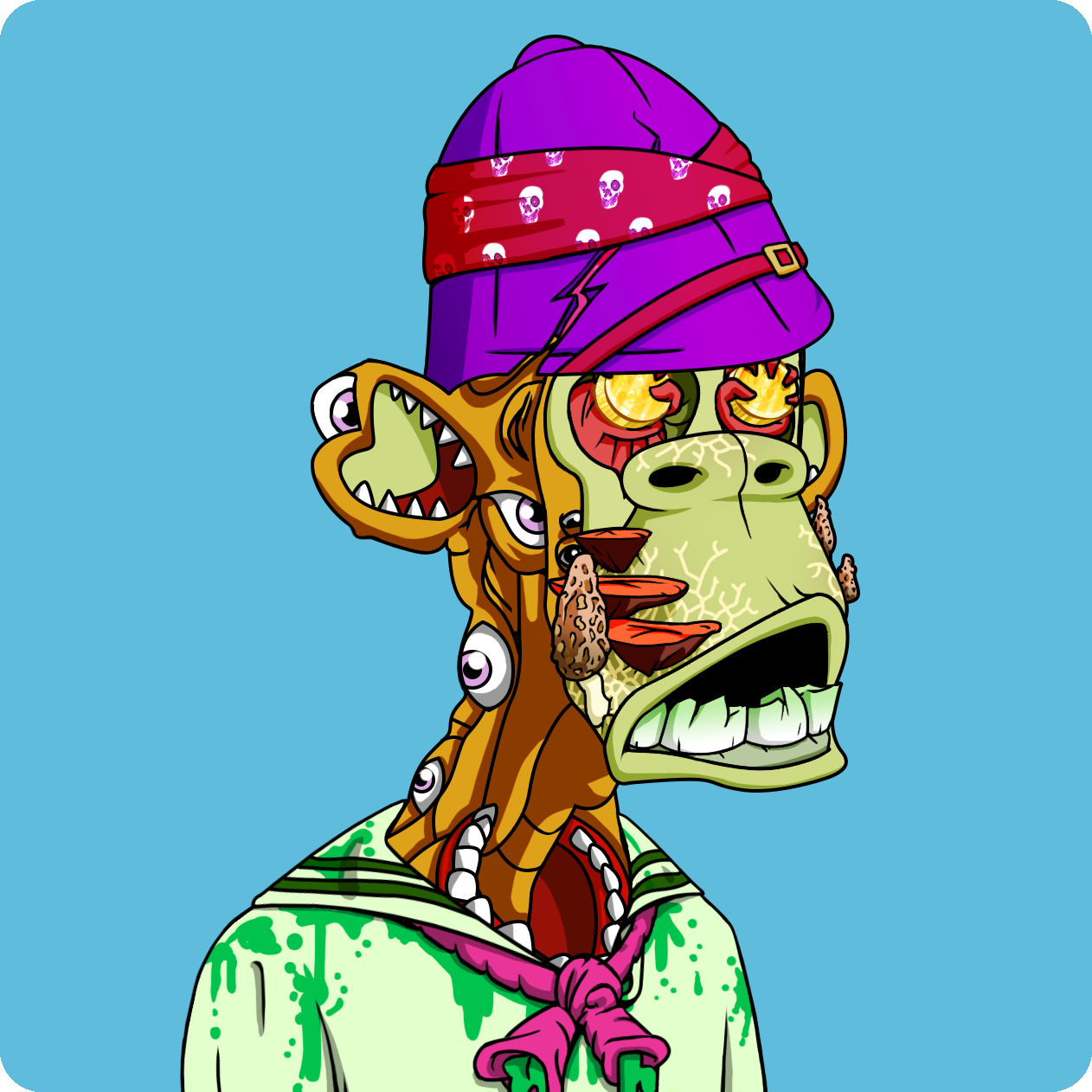 Yuga Labs - Mutant Ape Yacht Club - NFT # 27604