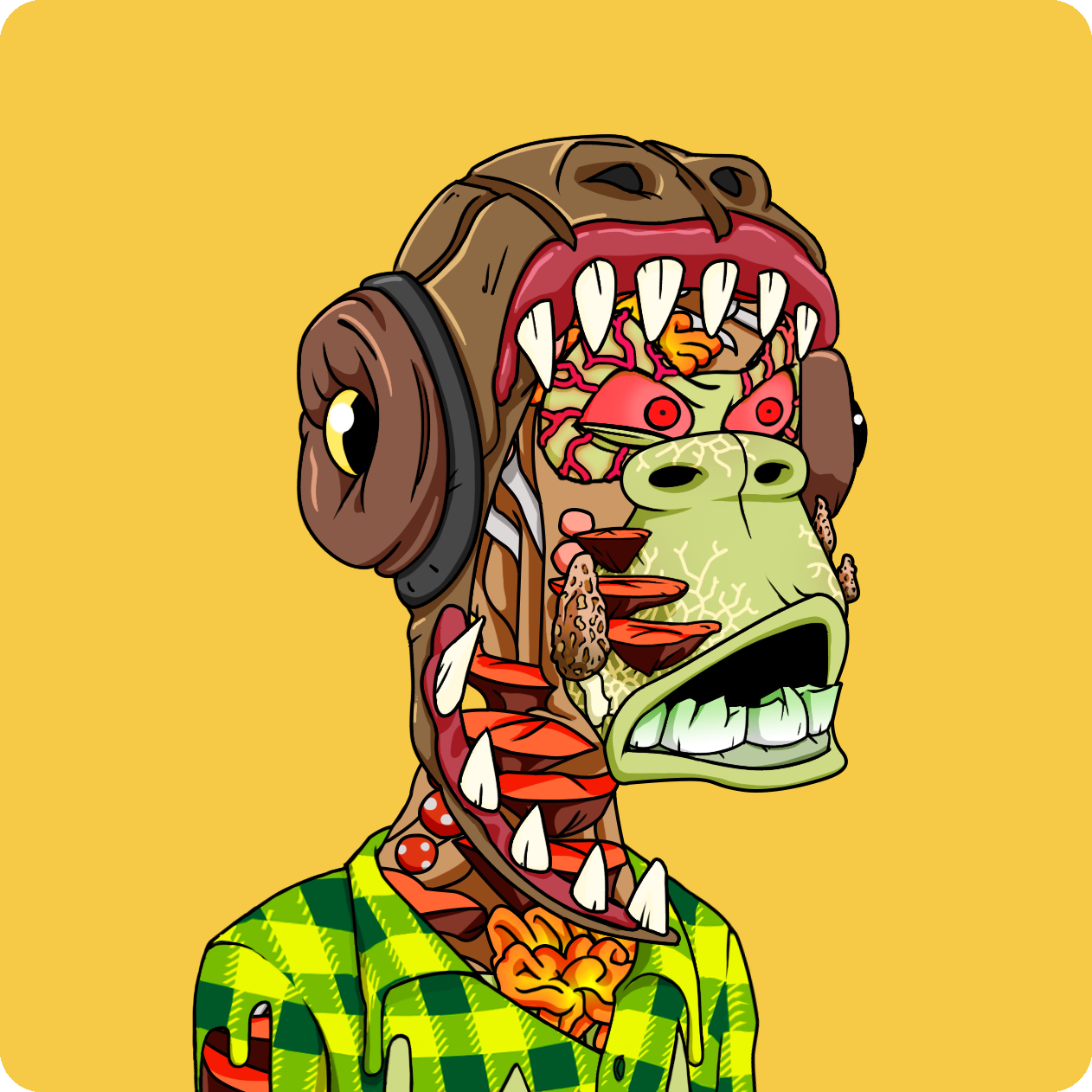 Yuga Labs - Mutant Ape Yacht Club - NFT # 3008