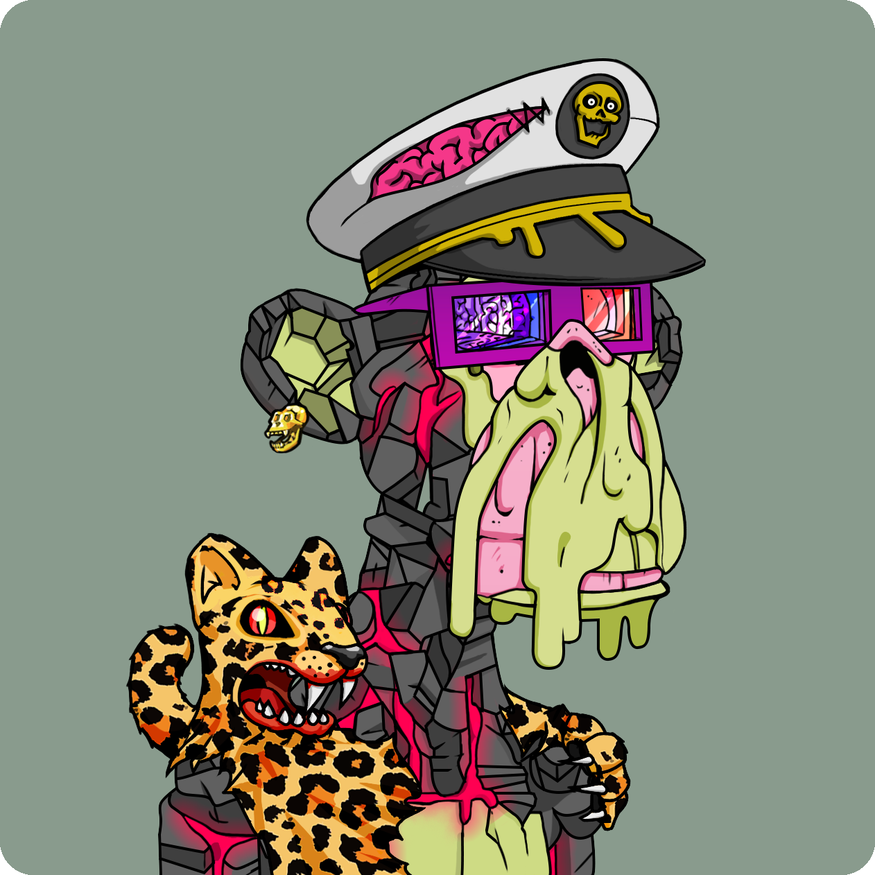 Yuga Labs - Mutant Ape Yacht Club - NFT # 850