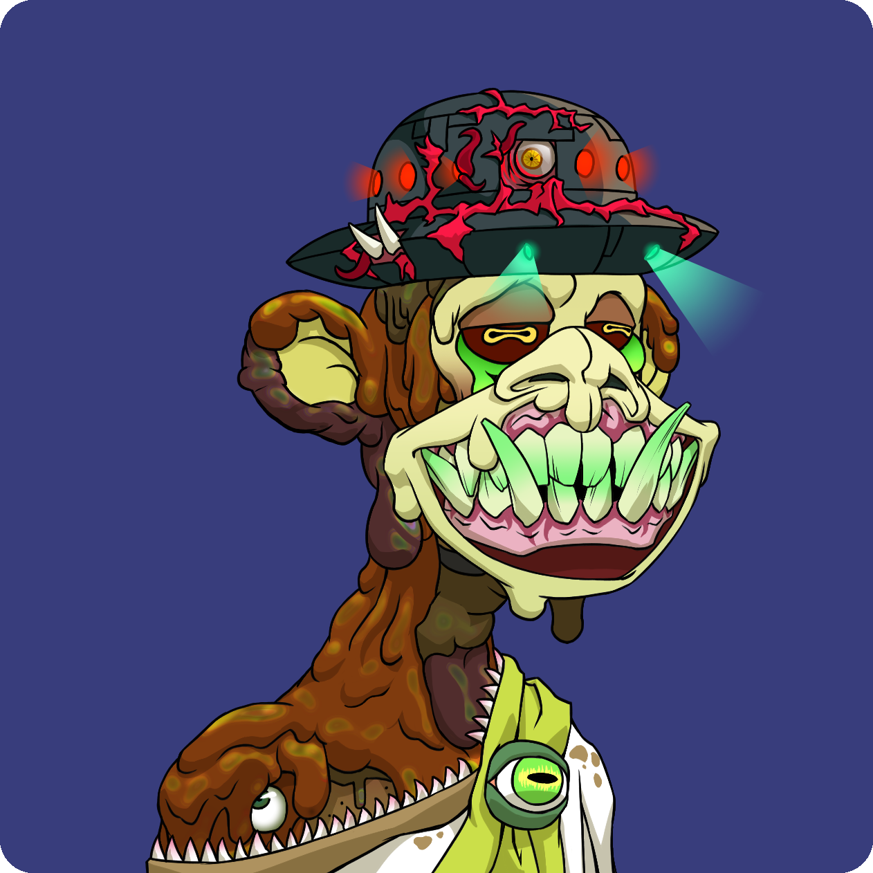 Yuga Labs - Mutant Ape Yacht Club - NFT # 8477