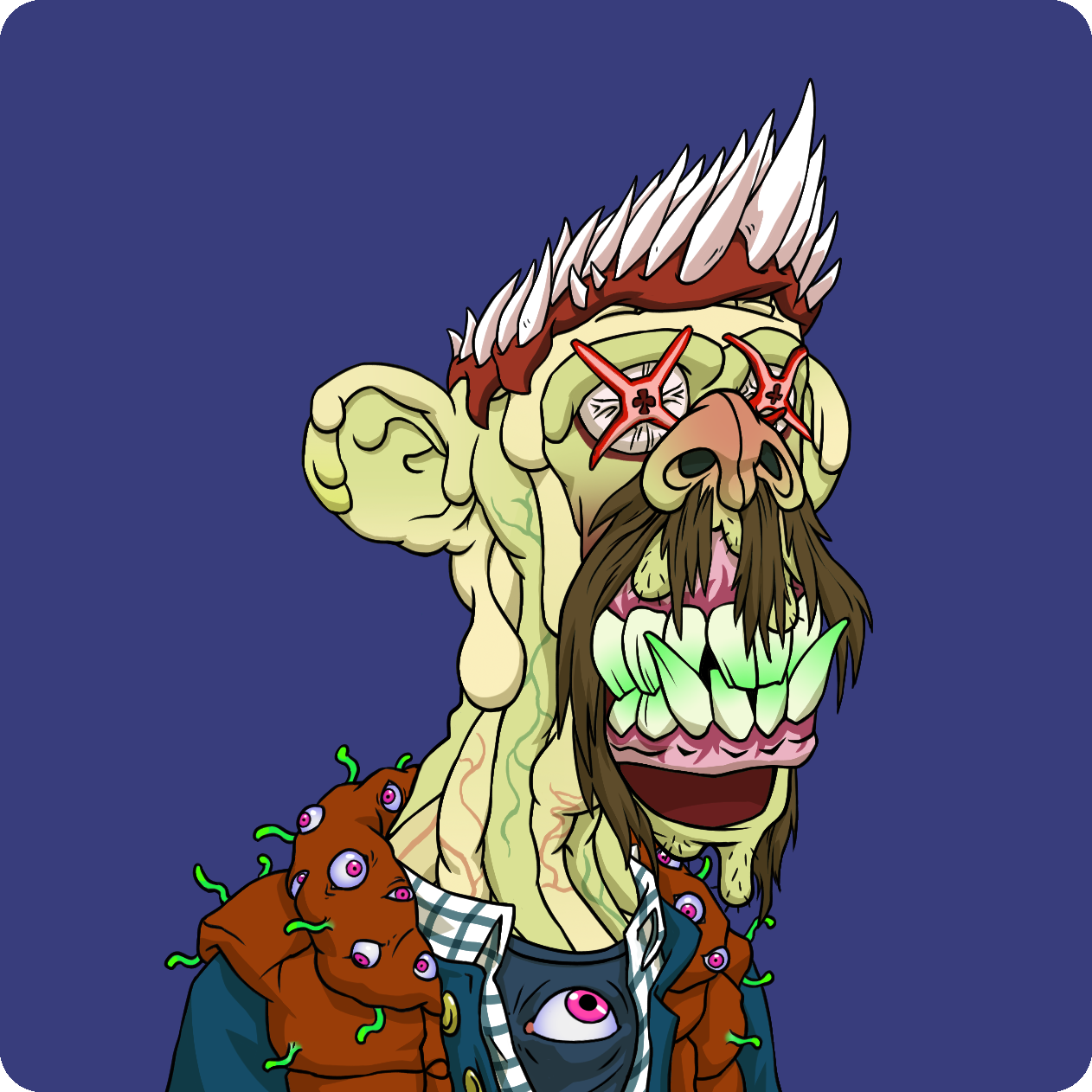 Yuga Labs - Mutant Ape Yacht Club - NFT # 2596