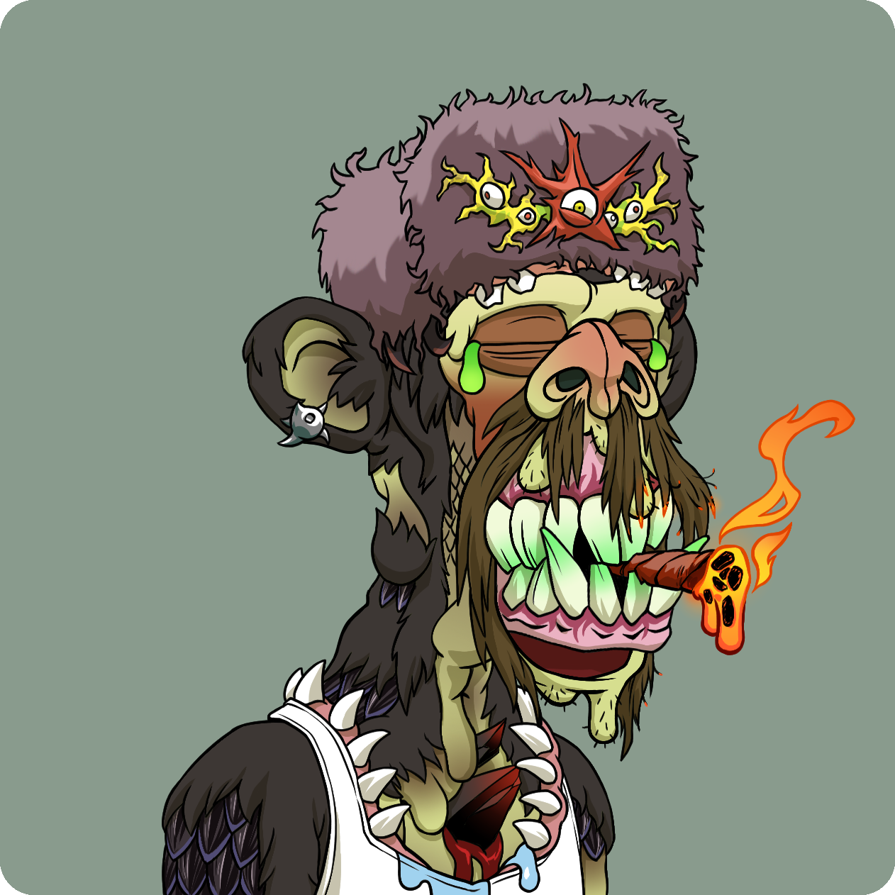 Yuga Labs - Mutant Ape Yacht Club - NFT # 28649