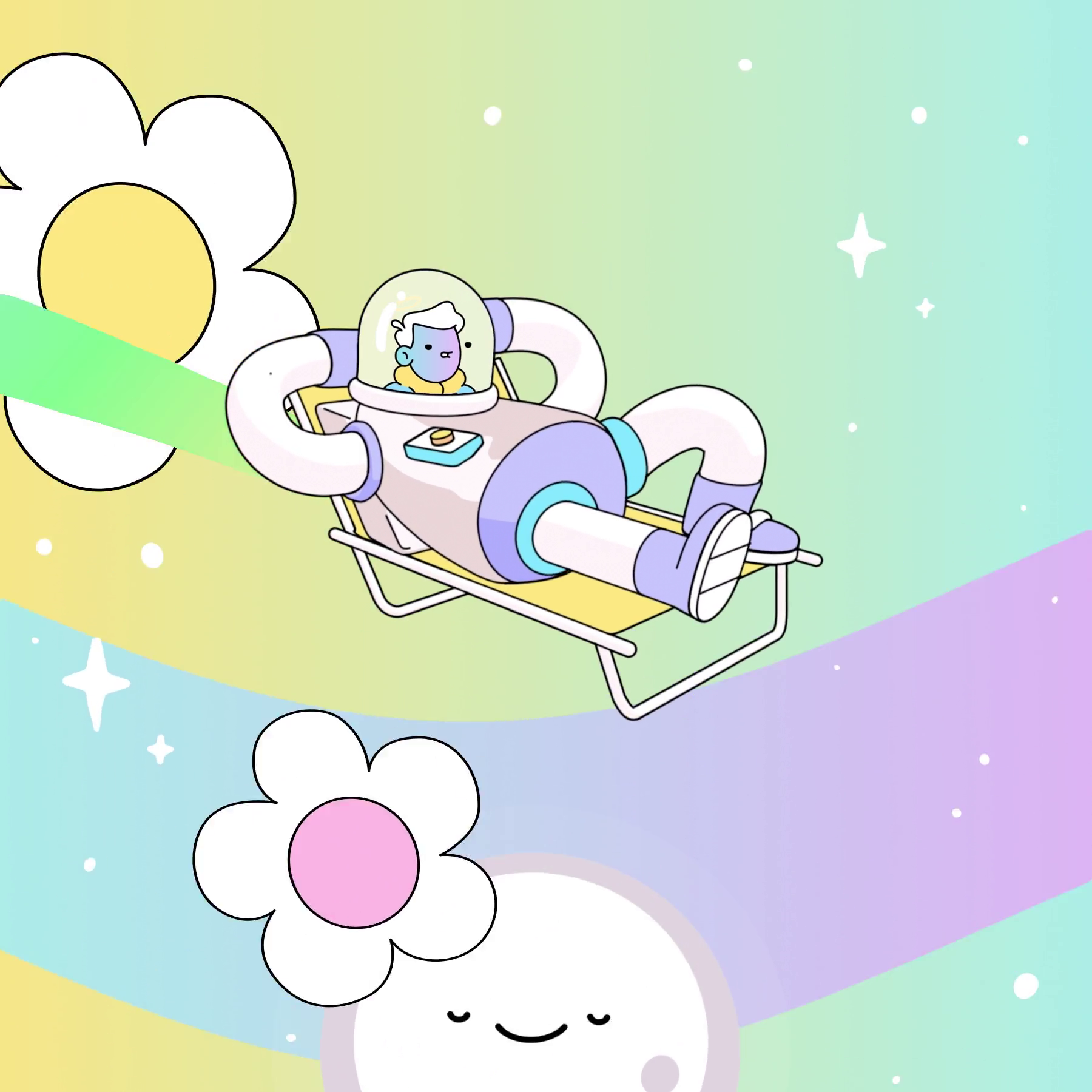 The Doodles Founders - Space Doodles - Space Doodle #9898 - NFT # 9898