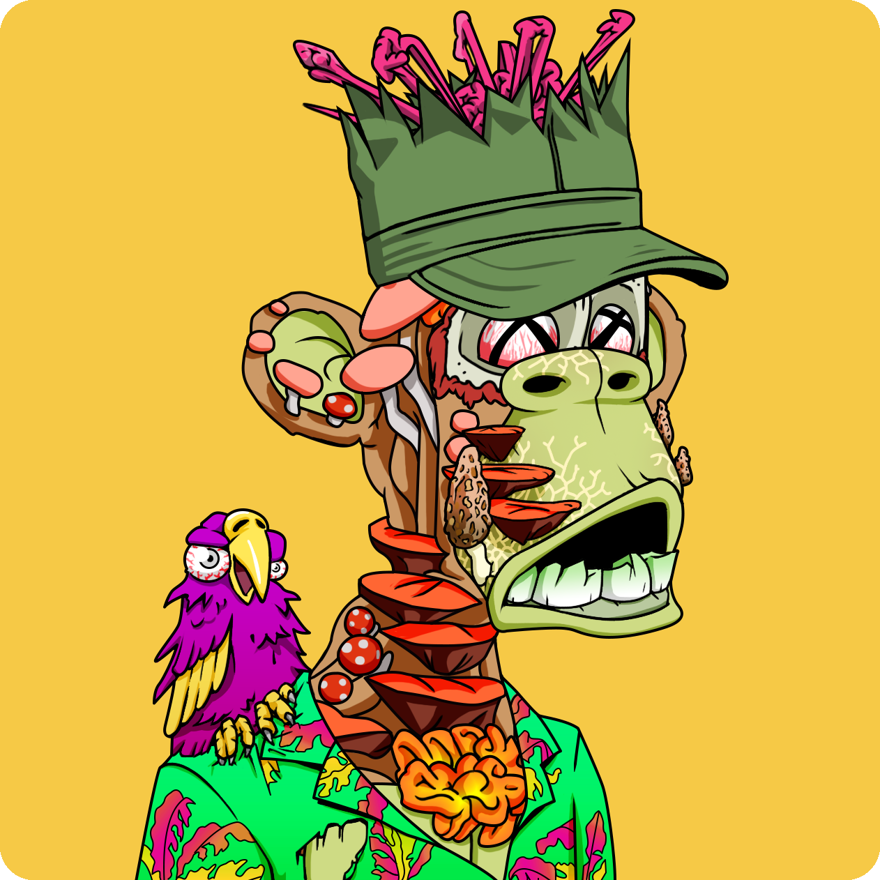 Yuga Labs - Mutant Ape Yacht Club - NFT # 18494