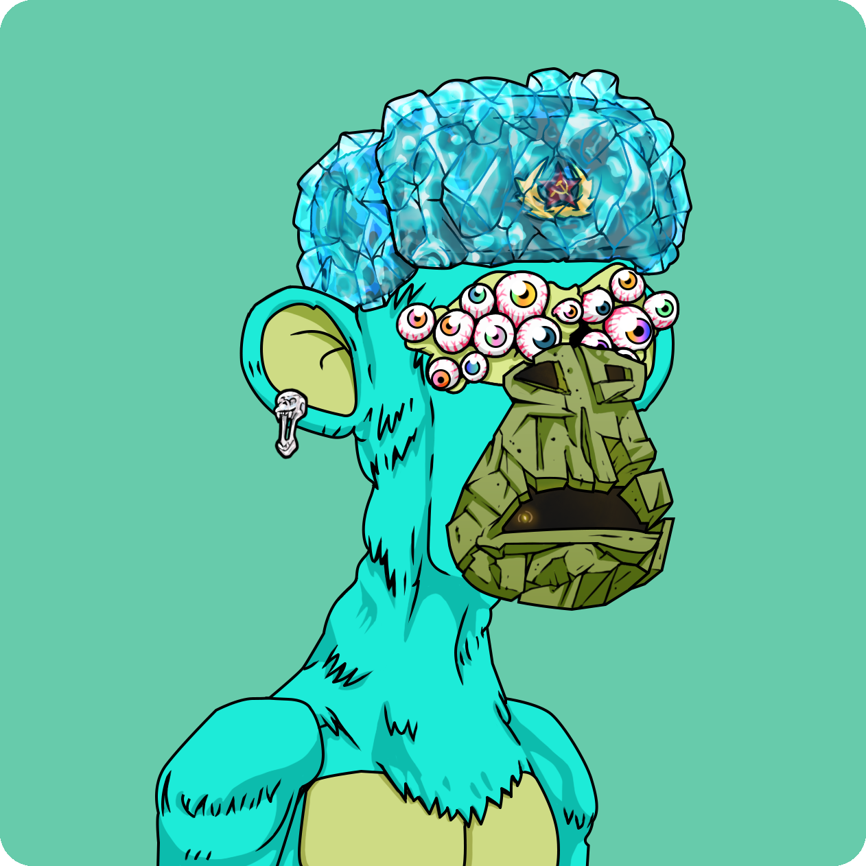 Yuga Labs - Mutant Ape Yacht Club - NFT # 9363