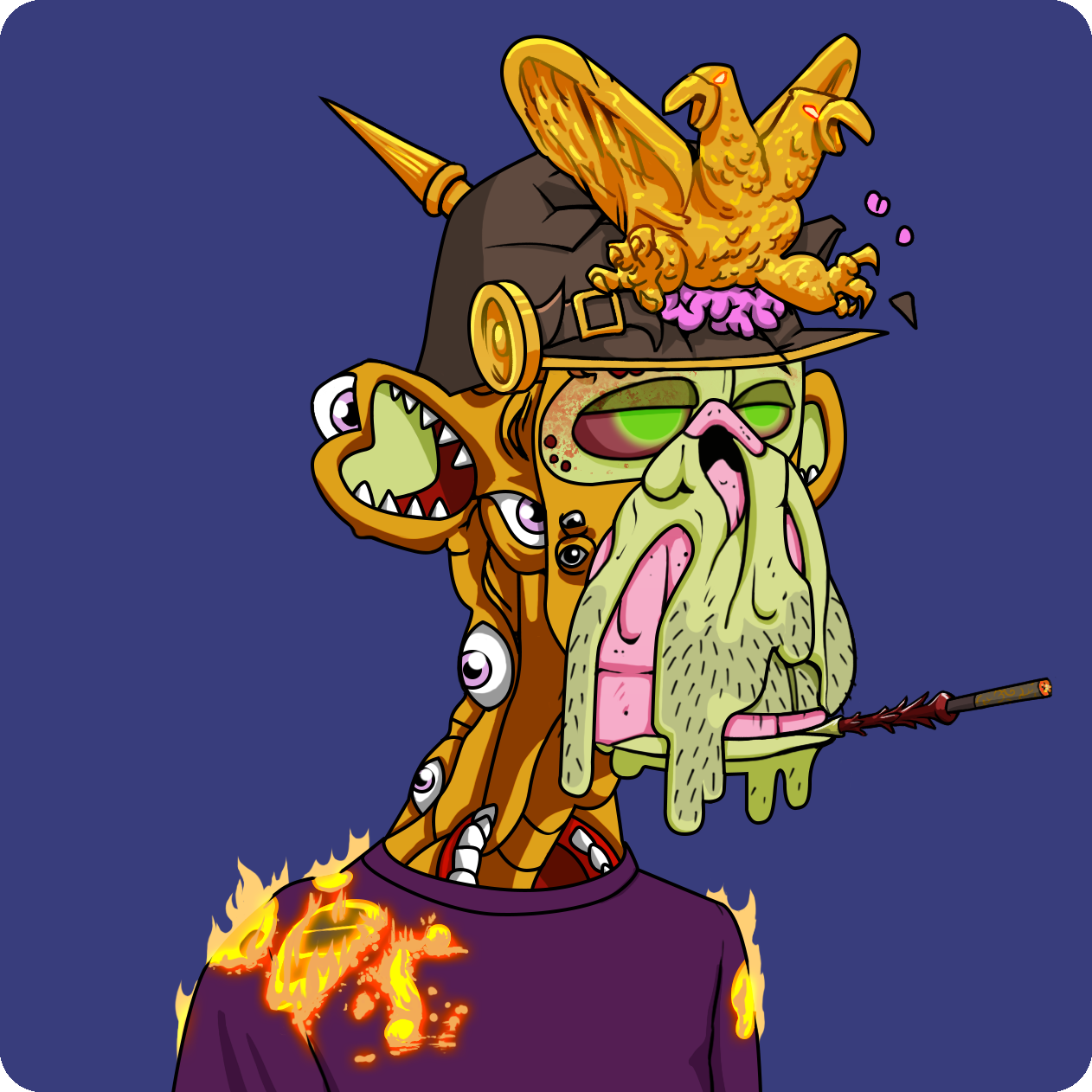 Yuga Labs - Mutant Ape Yacht Club - NFT # 4822