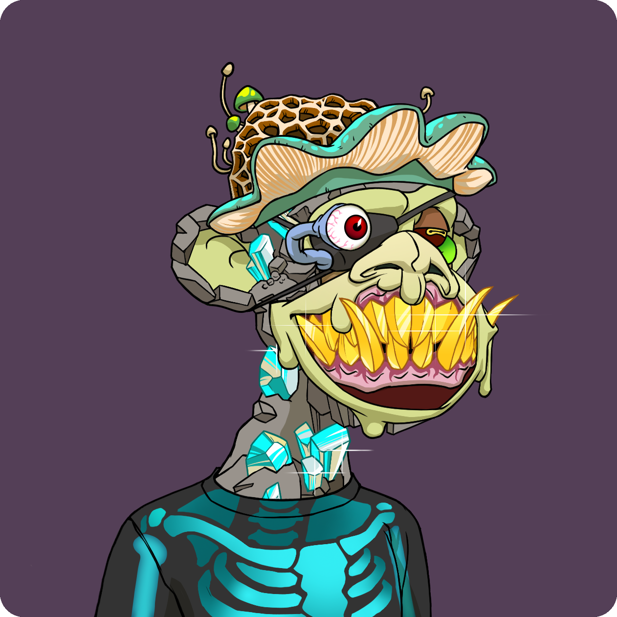 Yuga Labs - Mutant Ape Yacht Club - NFT # 10813