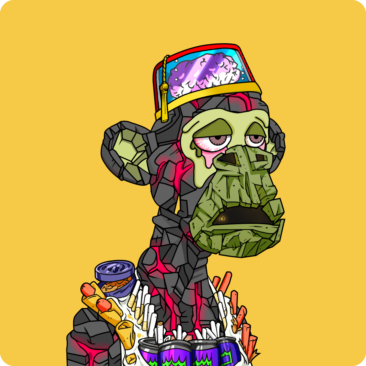 Yuga Labs - Mutant Ape Yacht Club - NFT # 6070