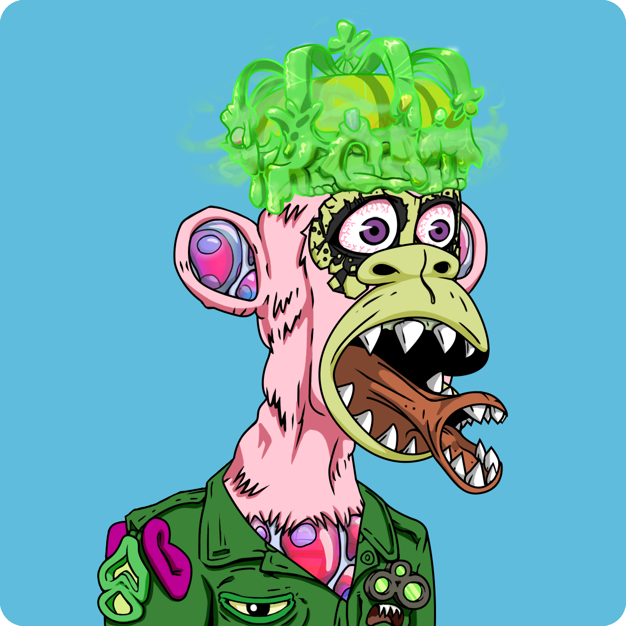 Yuga Labs - Mutant Ape Yacht Club - NFT # 15792