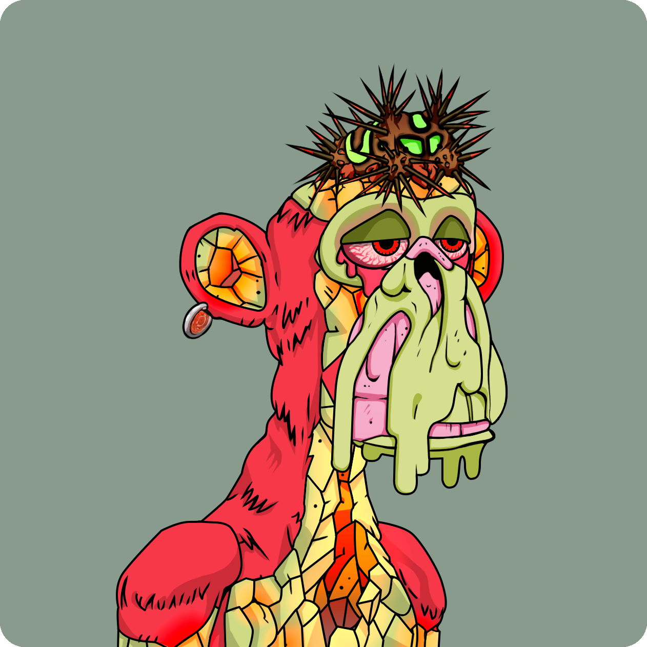 Yuga Labs - Mutant Ape Yacht Club - NFT # 853