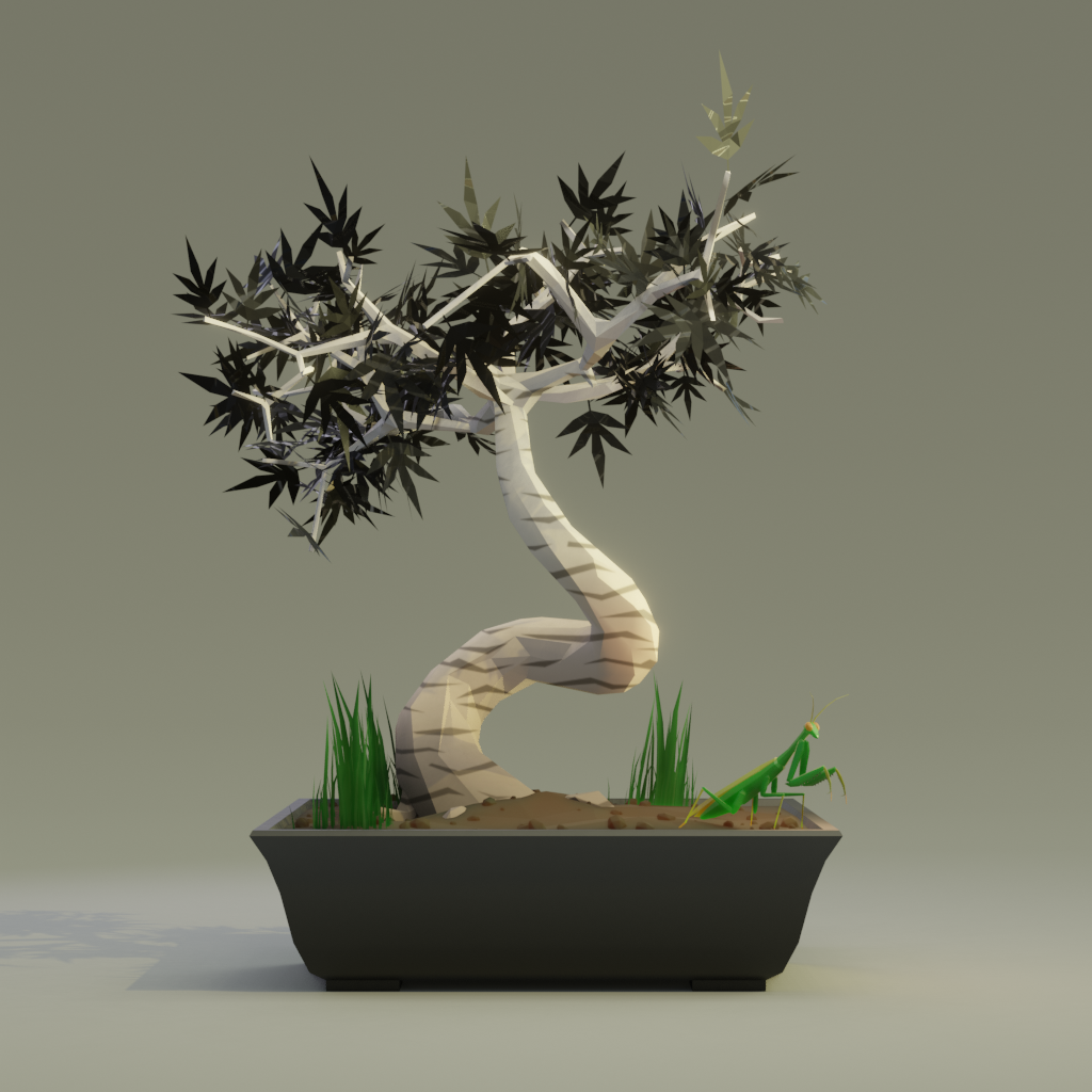 ZENFT Garden Society - Bonsai - Bonsai #8485 - NFT # 8485