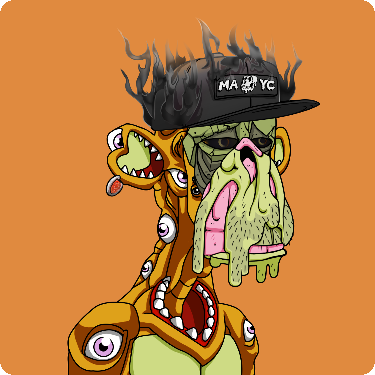 Yuga Labs - Mutant Ape Yacht Club - NFT # 22722