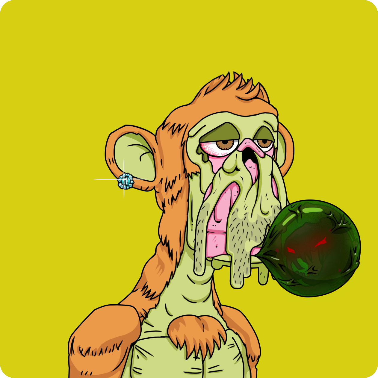 Yuga Labs - Mutant Ape Yacht Club - NFT # 4804