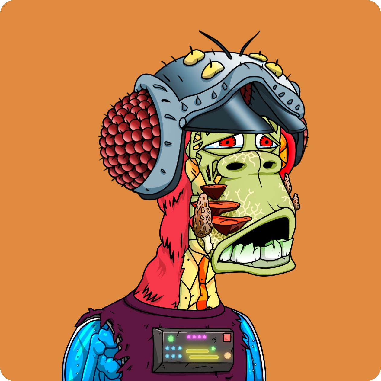 Yuga Labs - Mutant Ape Yacht Club - NFT # 4912