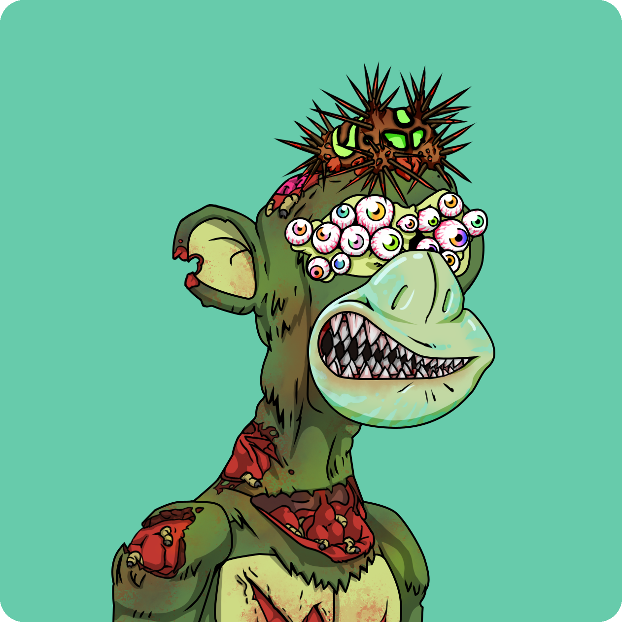 Yuga Labs - Mutant Ape Yacht Club - NFT # 13216