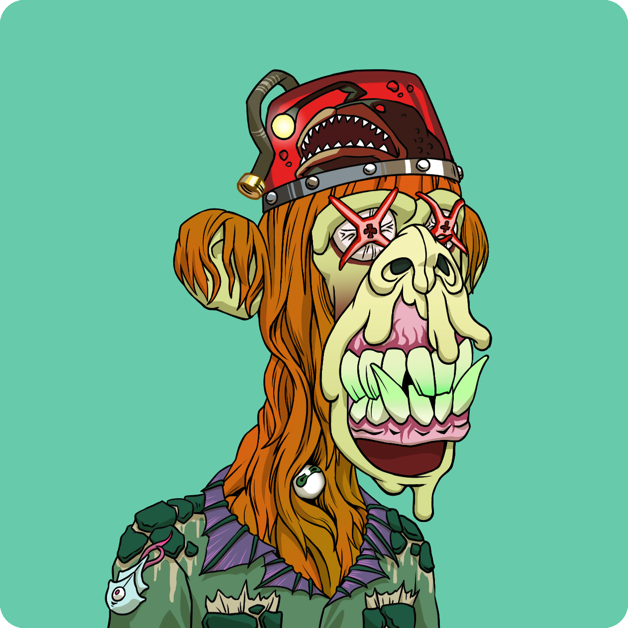 Yuga Labs - Mutant Ape Yacht Club - NFT # 628