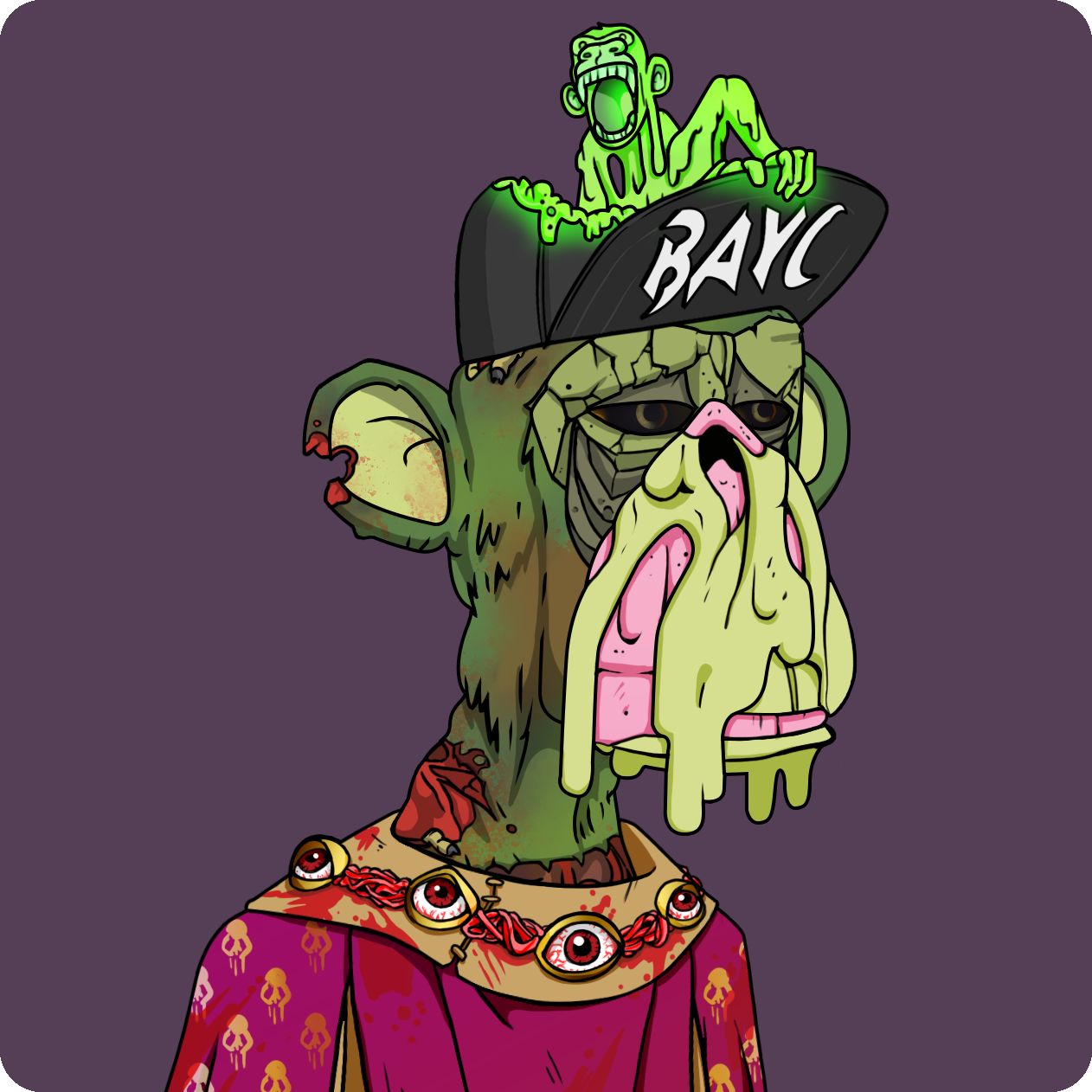 Yuga Labs - Mutant Ape Yacht Club - NFT # 8595