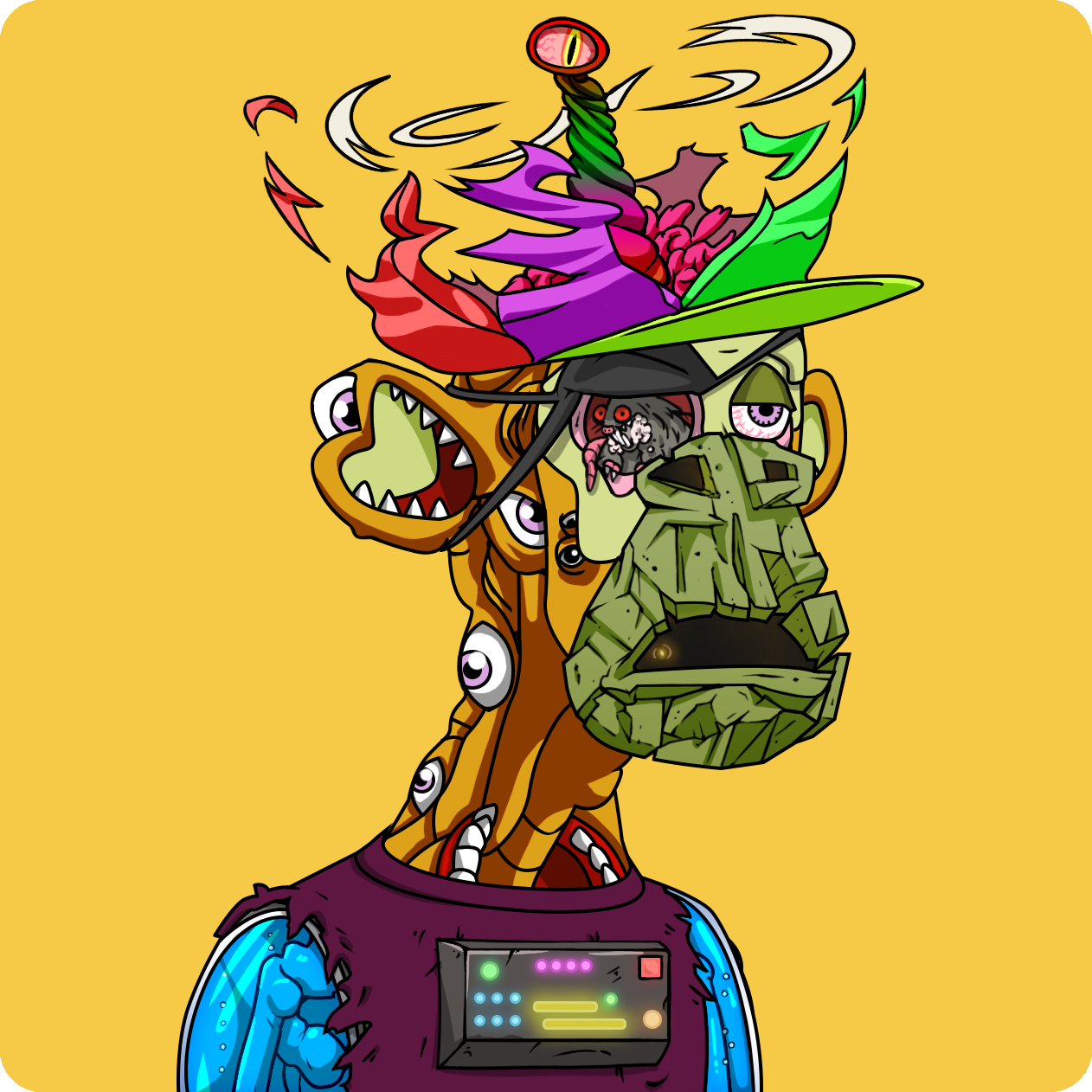 Yuga Labs - Mutant Ape Yacht Club - NFT # 5859